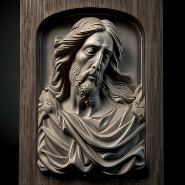 3D model st jesus (STL)